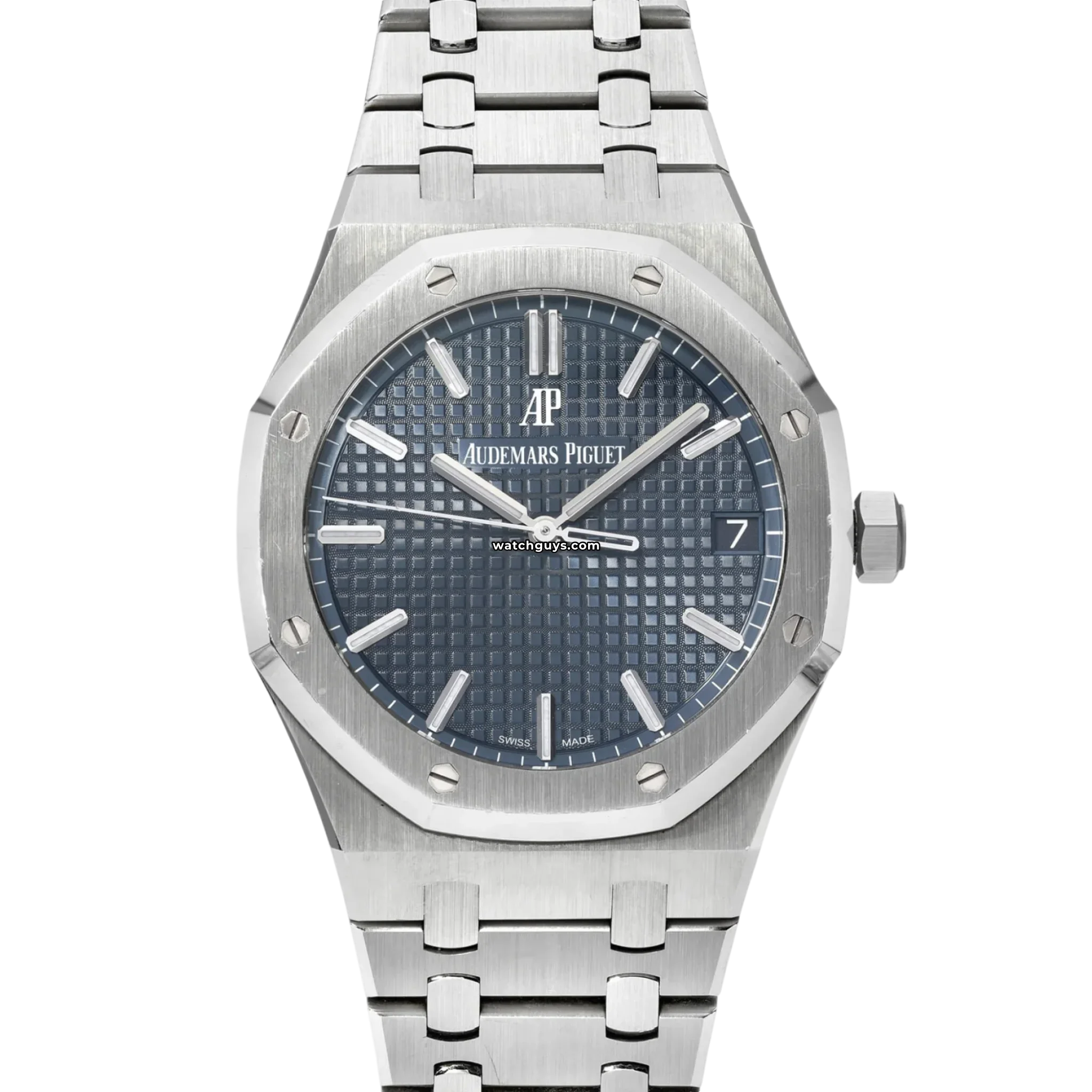Audemars Piguet Royal Oak 15500ST.OO.1220ST.01 Blue Dial Men's Luxury Watch - Perfect for Business Meetings & Formal Events