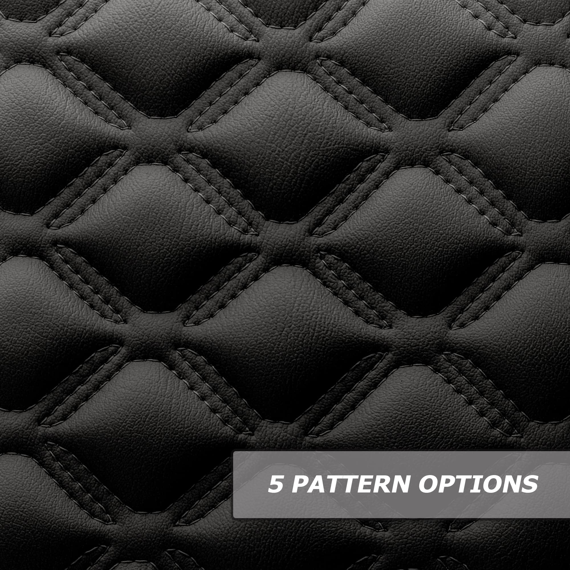 MODZ® RC Custom Golf Cart Rear Seat Covers - Black Base with Cobra Pattern - Waterproof & UV Resistant - Perfect for Golf Carts, Utility Vehicles & Outdoor Adventures