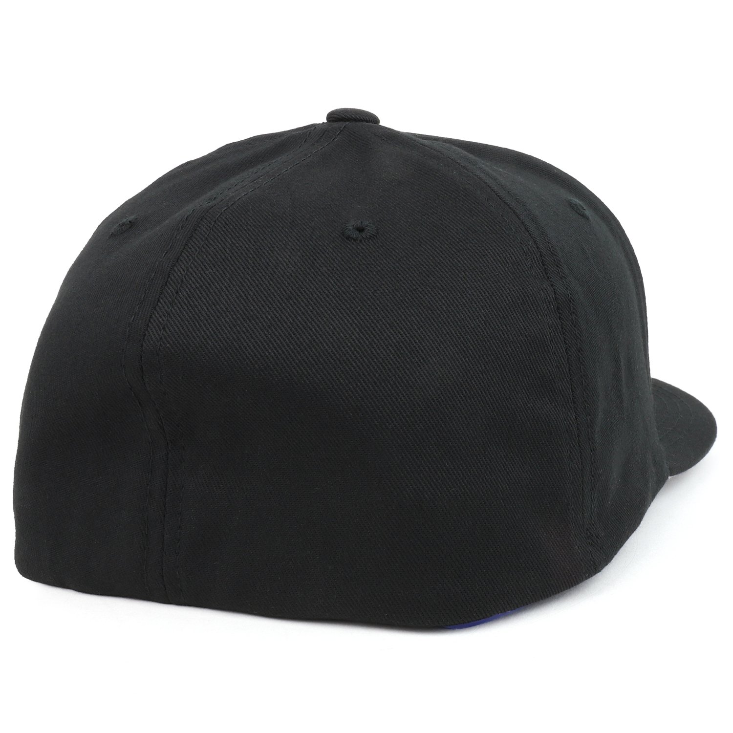XXL USA American Flag Embroidered Iron-On Patch Flexfit Cap - Patriotic Baseball Hat for Men & Women - Perfect for 4th of July, Veterans Day & Outdoor Activities