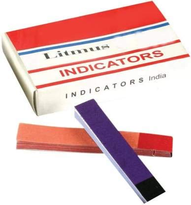 Firstlab Litmus Paper Test Strips - Pack of 200 (100 Blue & 100 Red) for pH Testing - Ideal for Science Labs, Schools, and Home Chemistry Experiments
