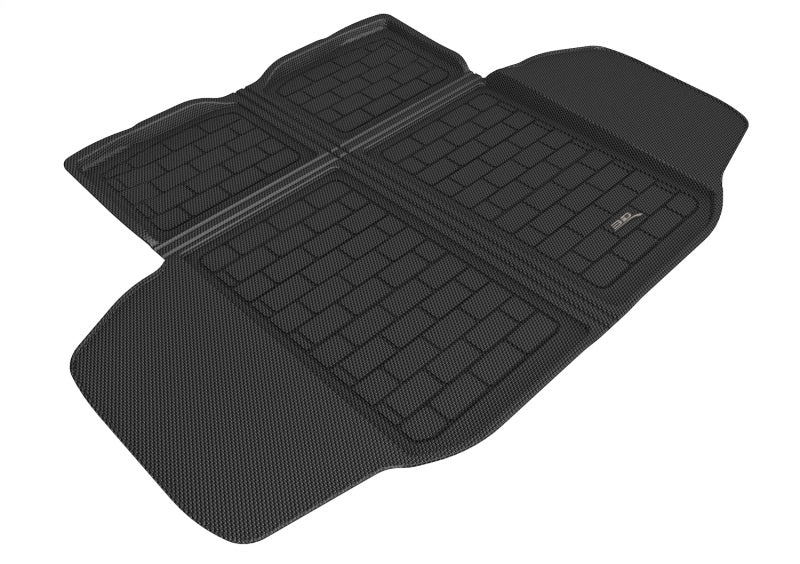 3D MAXpider Custom Fit Cargo Liner for 2018-2021 Honda Accord - Black Kagu Cross Fold Design | Waterproof & Durable Trunk Mat for Car Organization & Pet Protection