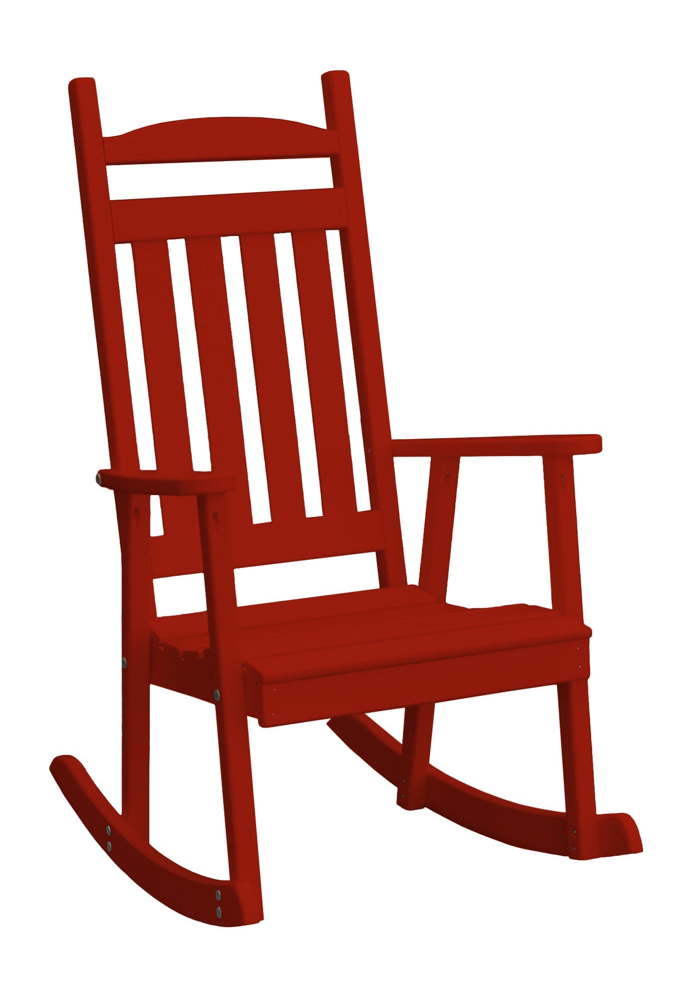 Keystone Amish Co. Classic Porch Rocker - Handcrafted Wooden Rocking Chair for Outdoor & Indoor Use - Perfect for Porch, Patio, Living Room & Nursery Relaxation