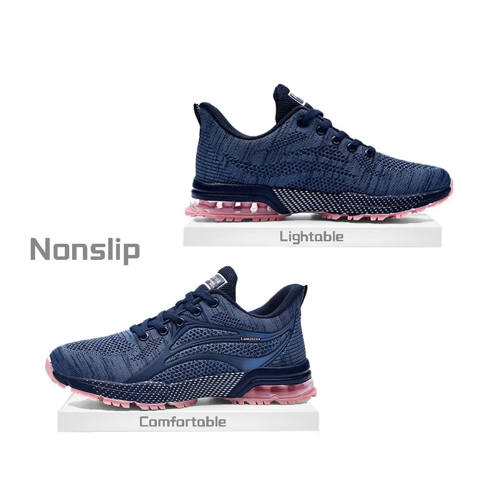 Lamincoa Women's Air Running Shoes - Lightweight Athletic Sneakers for Women with Non-Slip Sole | Perfect for Jogging, Gym Workouts & Tennis