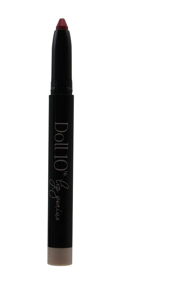 Doll 10 Lip Genius Lipstick - Captivating Long-Lasting Matte Lip Color for Women, Hydrating & Non-Drying Formula | Perfect for Daily Wear, Date Night & Special Occasions