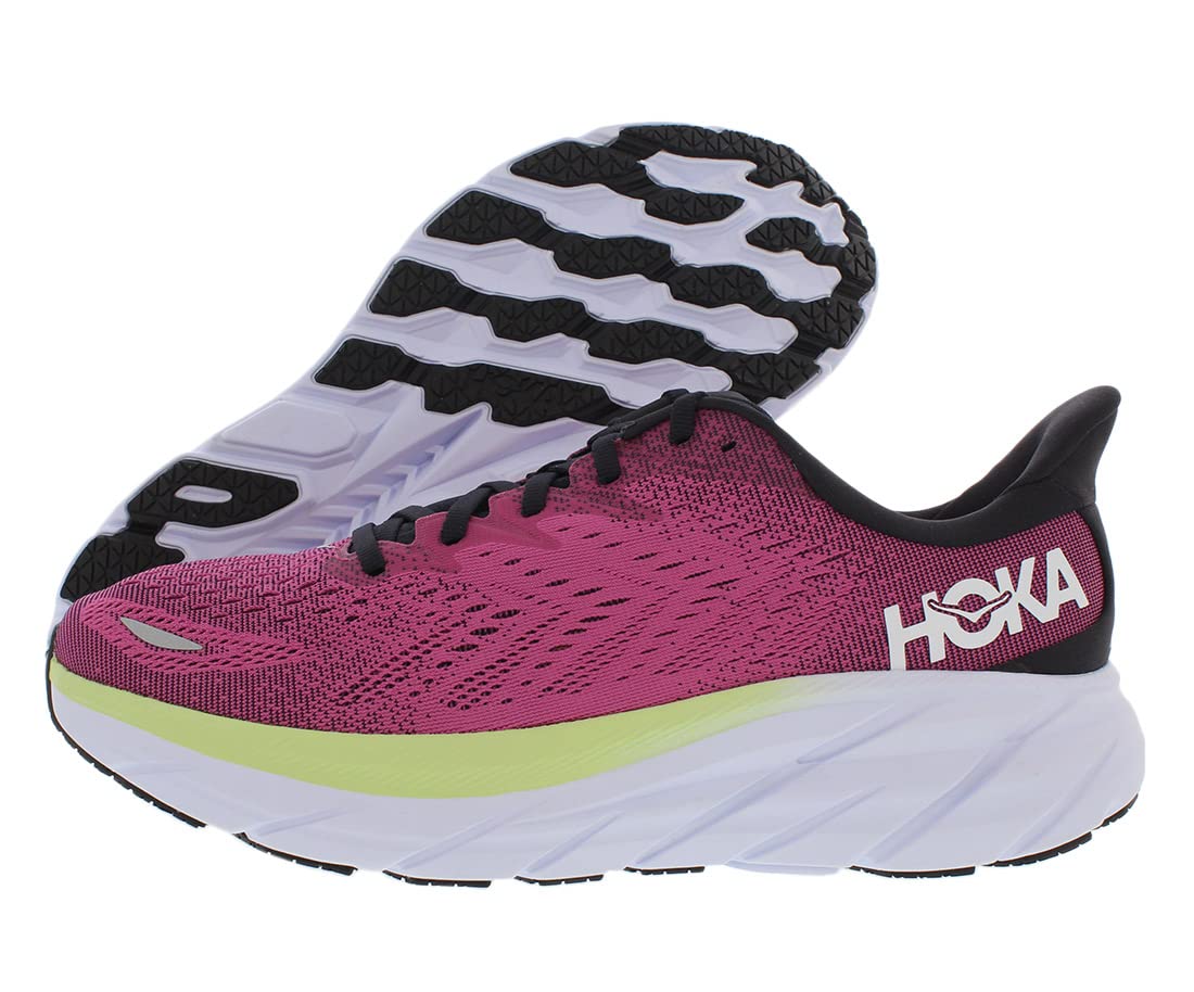 HOKA ONE ONE Clifton 8 Women's Running Shoes - Lightweight Cushioned Road Running Sneakers for Women | Perfect for Marathon Training, Jogging & Everyday Comfort