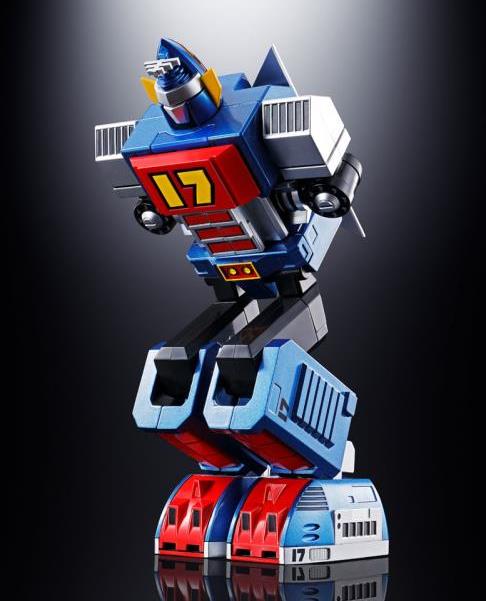 Bandai Soul of Chogokin GX-101 Daitetsujin 17 Die-Cast Metal Action Figure - Collectible Robot Toy for Anime Fans & Model Kit Enthusiasts | Perfect for Display, Gifts & Anime Collections