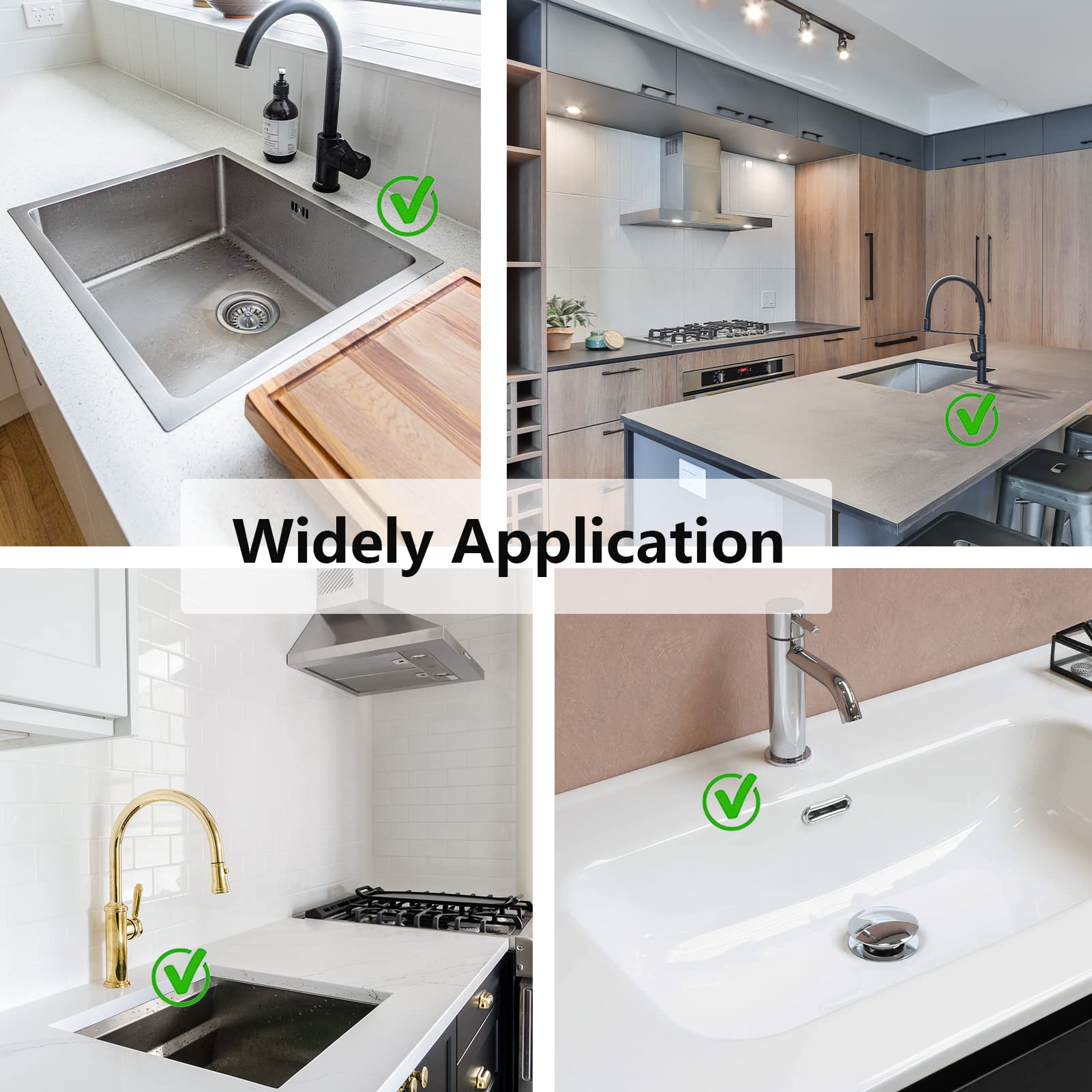 Silicone Sink Splash Guard & Sponge Holder - 17.7