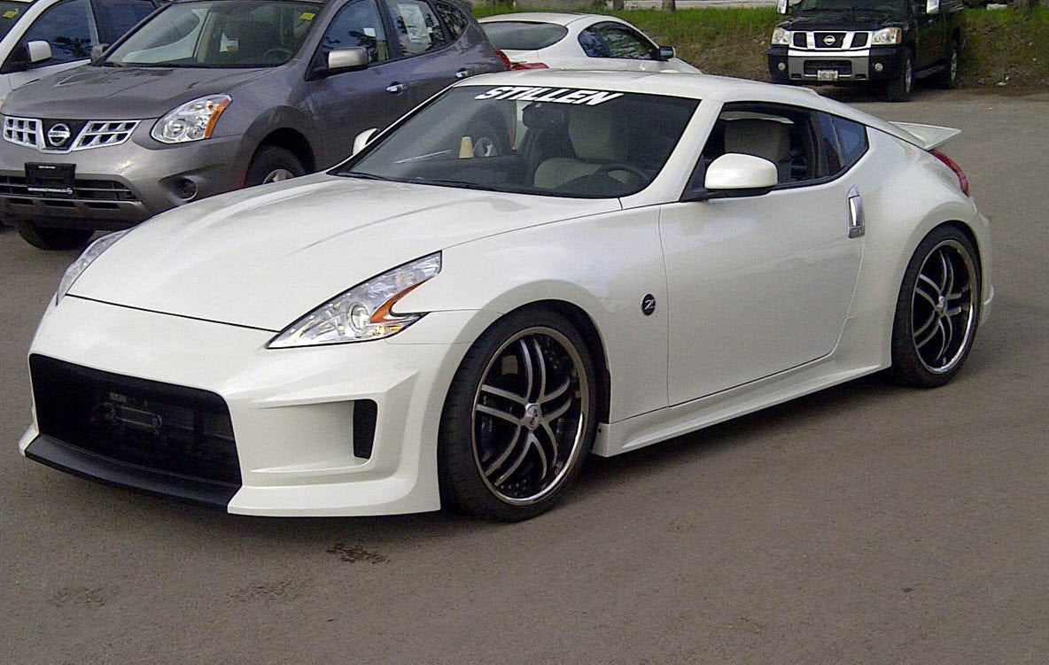 2009-2020 Nissan 370Z Z34 Front Bumper Cover KB11121 - Durable Replacement Part for Sports Car Enthusiasts | Perfect for Street Racing & Car Shows