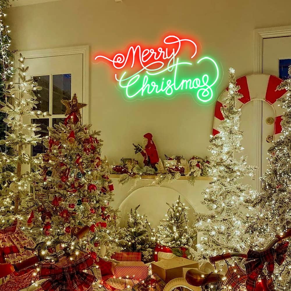 Merry Christmas Neon Sign - 24x14