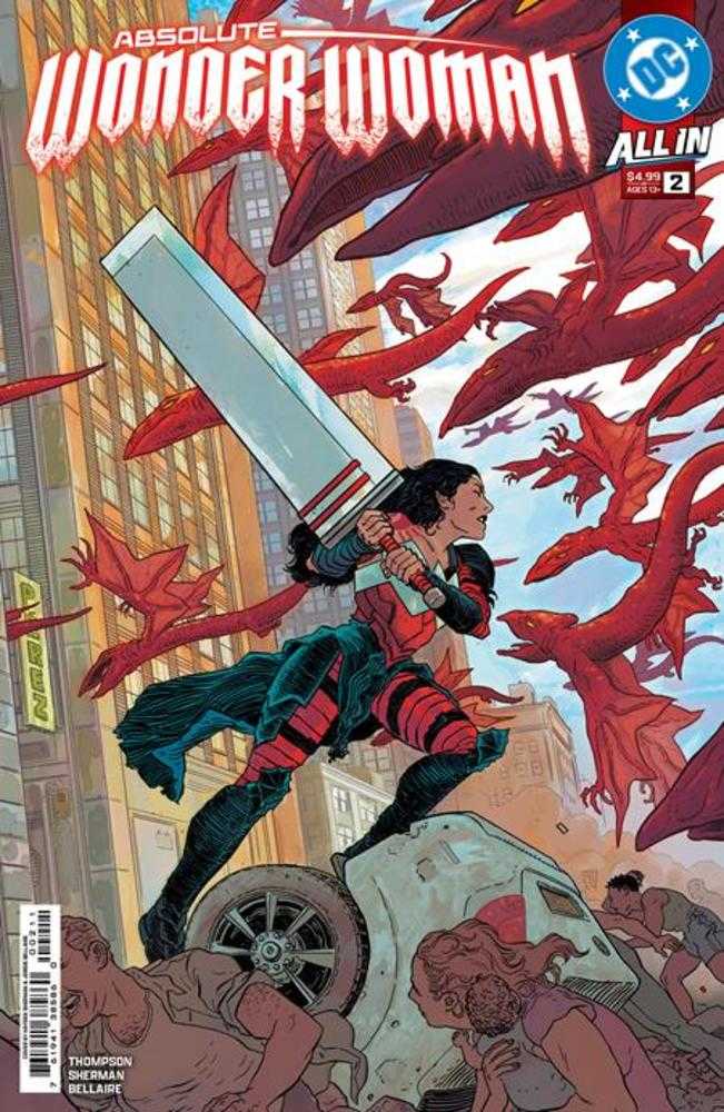 Absolute Wonder Woman #2 Cover A Hayden Sherman - DC Comics Graphic Novel, Superhero Collectible for Fans - Perfect for Gifts, Displays & Comic Book Collections