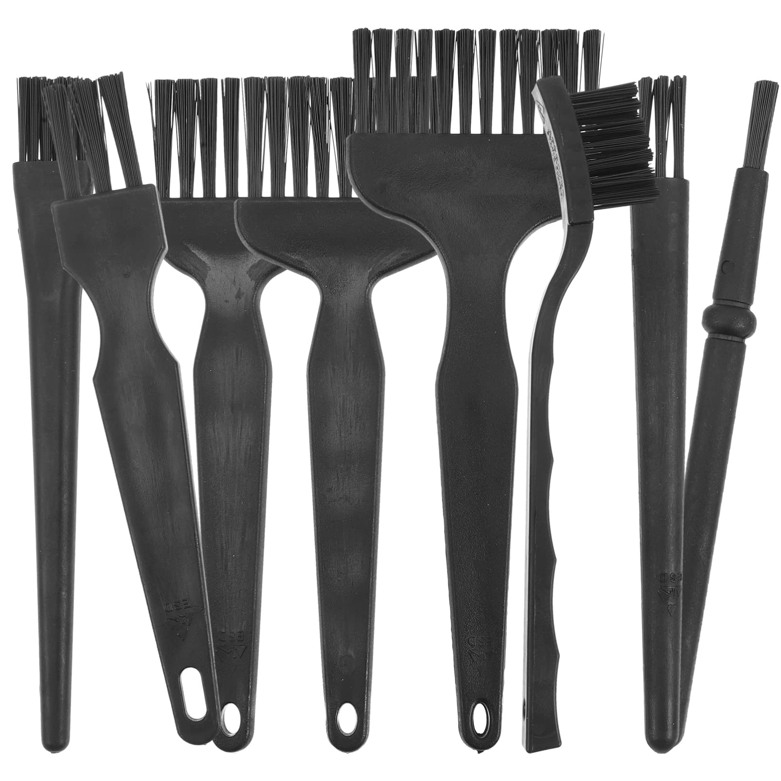 8PCS Electric Shaver Cleaning Brush Set - Multi-Style Replacement Clipper Brushes for Grooming & Trimmer Maintenance - Perfect for Home, Salon & Travel Use