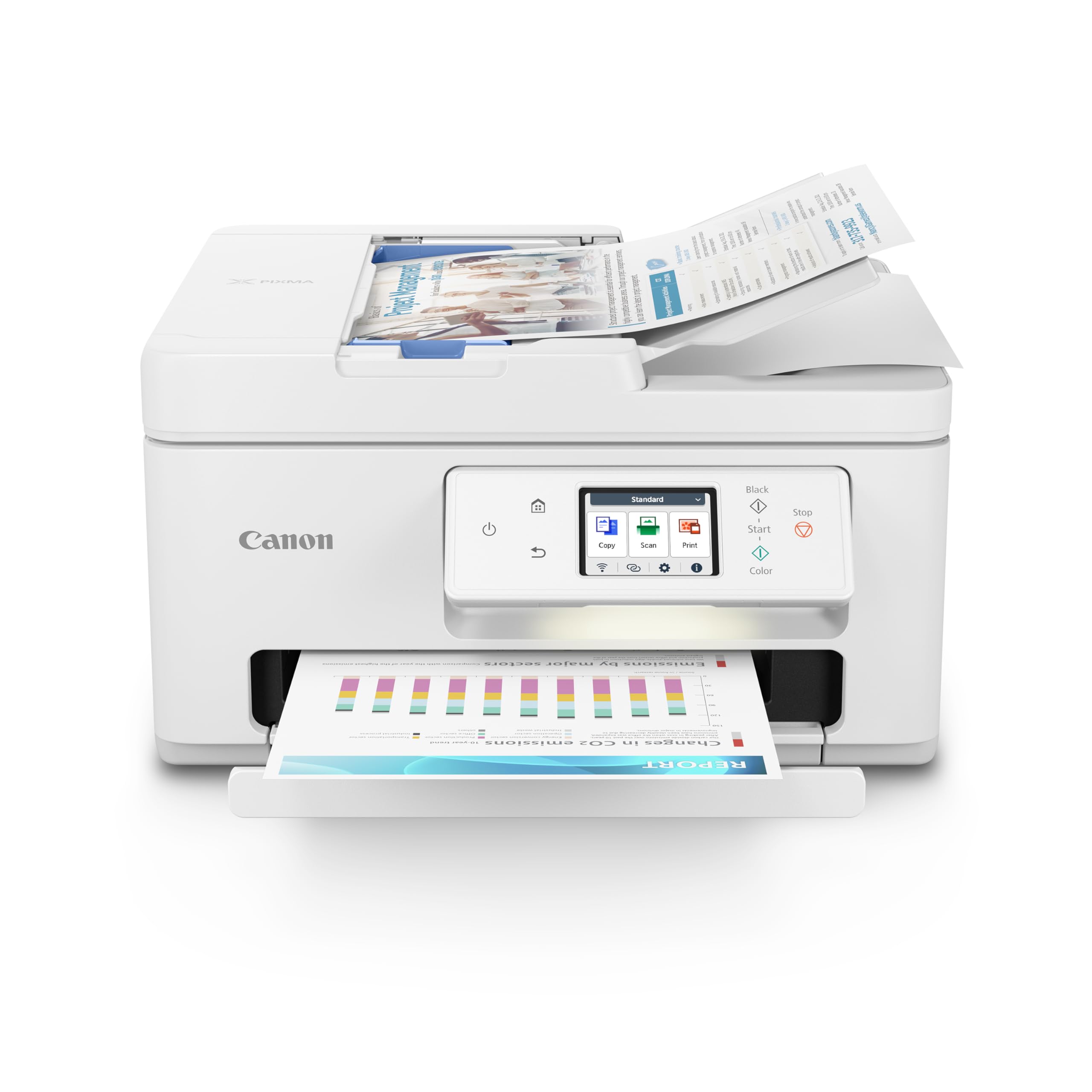 Canon PIXMA TR7820 Wireless All-in-One Printer for Home - Print, Scan, Copy & Fax | Ideal for Home Office, School Projects & Small Business Use