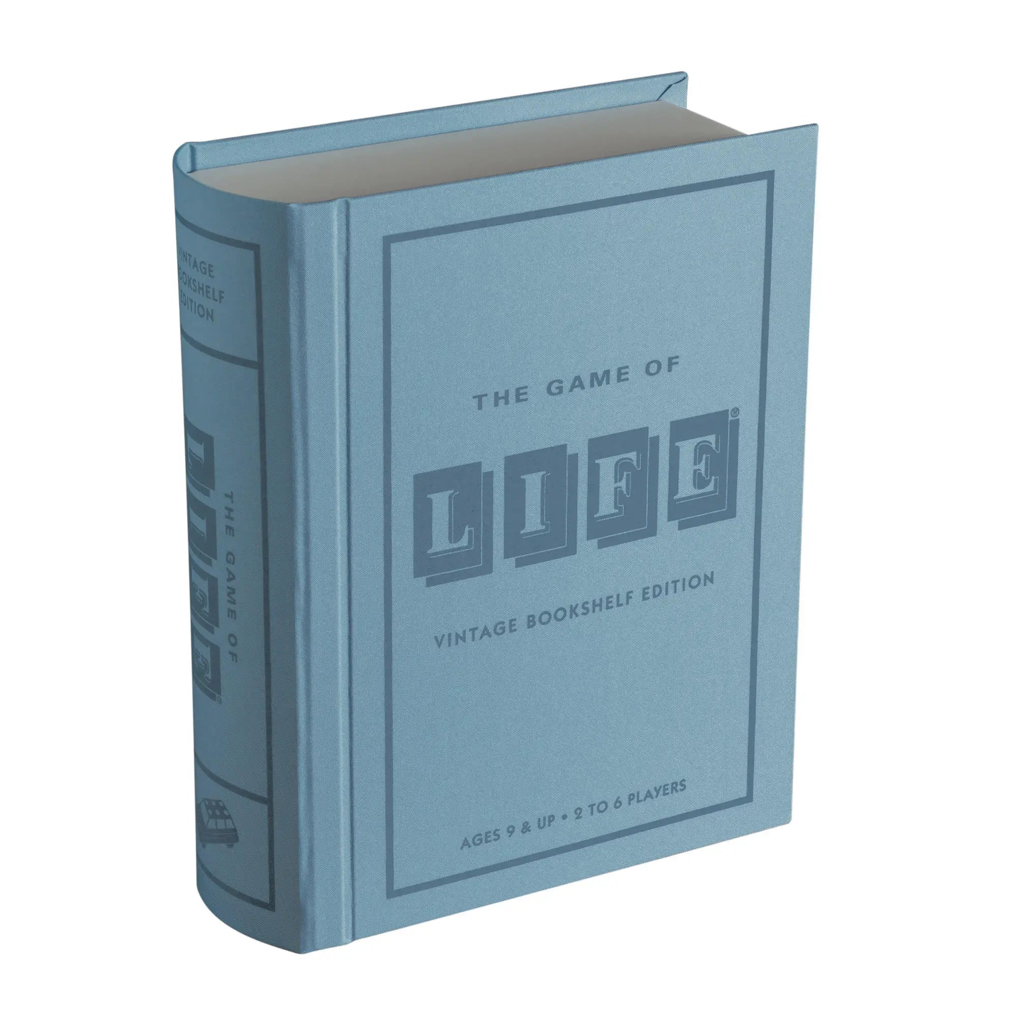 WS Game Co. The Game of Life Vintage Bookshelf Edition Board Game - Classic Family Strategy Game for Adults & Kids - Perfect for Game Nights, Birthday Gifts & Family Gatherings