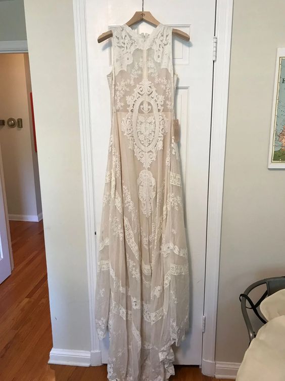 Lotus Threads Contra Gown - Elegant Floral Print Maxi Dress for Women | Perfect for Weddings, Parties & Special Occasions