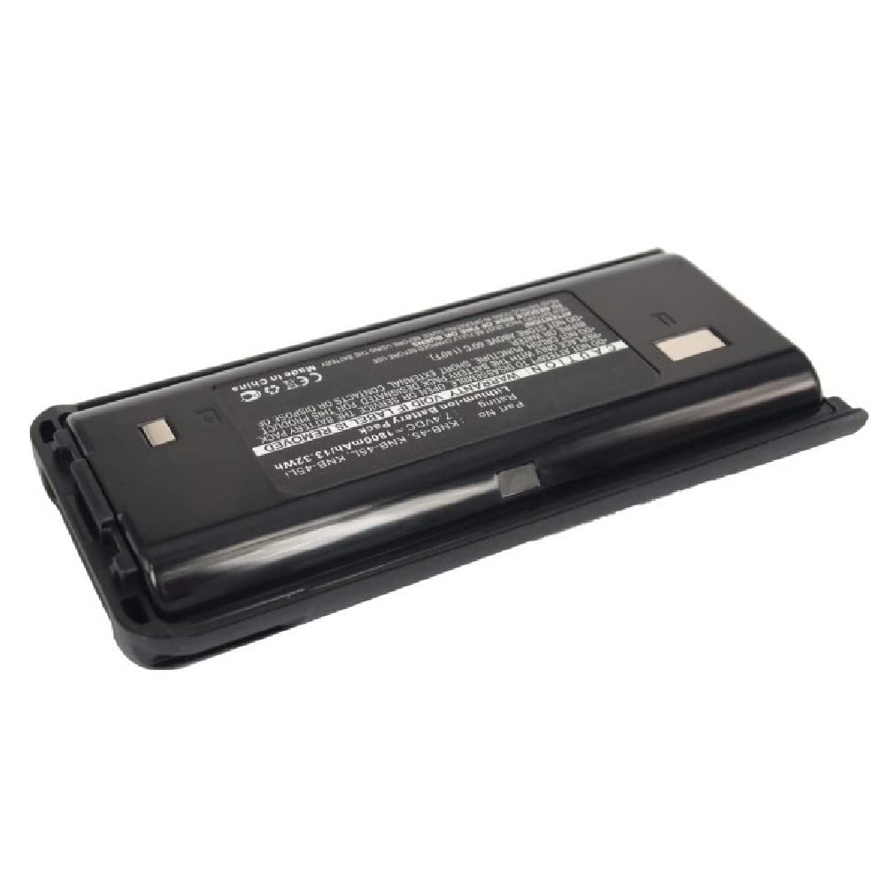 Synergy Digital 2-Way Radio Battery - 1800mAh Li-ion Replacement for Kenwood TK-3306M3 & KNB-45 | Long-Lasting 7.4V Power for Walkie Talkies | Perfect for Construction, Security, and Outdoor Adventures