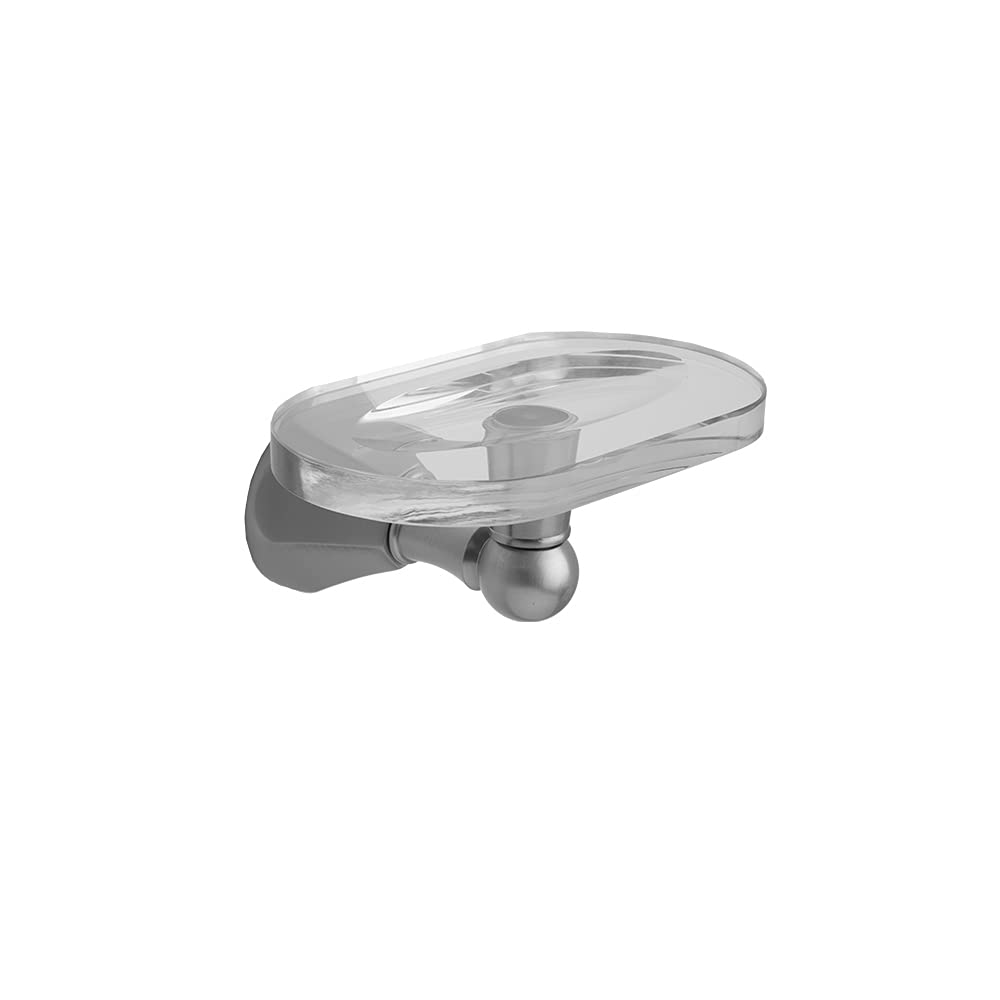Jaclo Astor Soap Dish - Premium Stainless Steel Bathroom Soap Holder with Drainage Holes | Perfect for Shower, Sink Countertop, and Bathtub Organization