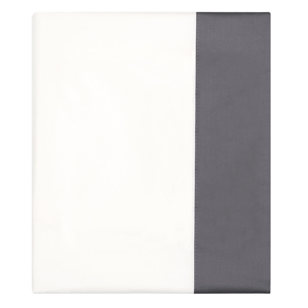 Premium Charcoal Grey Flat Sheet Set - Soft & Breathable Bedding for Comfortable Sleep - Perfect for Master Bedroom, Guest Room & Dorm