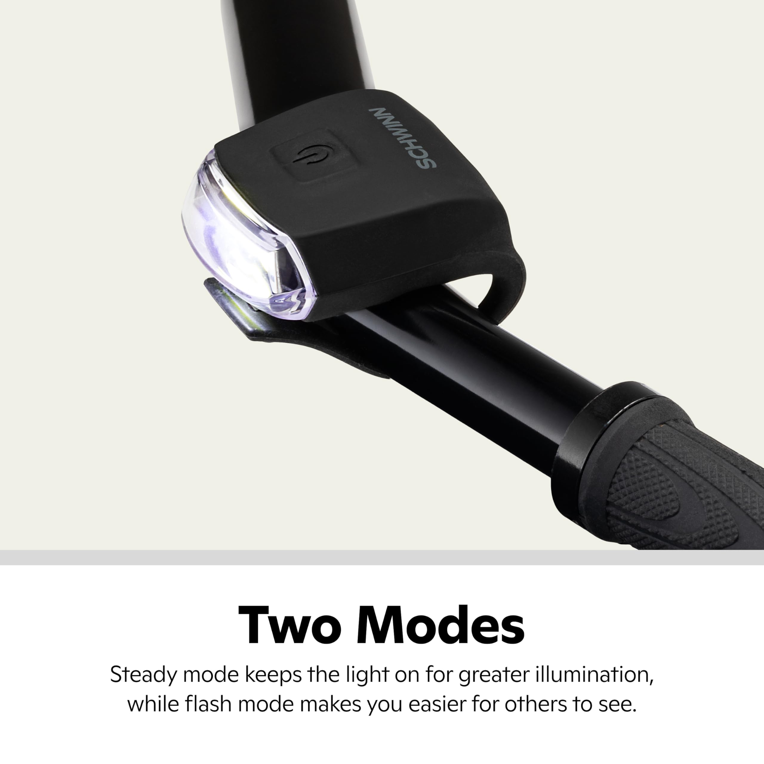 Schwinn LED Bike Light - Easy Tool-Free Installation, Bright Safety Light for Night Cycling, Commuting & Outdoor Adventures