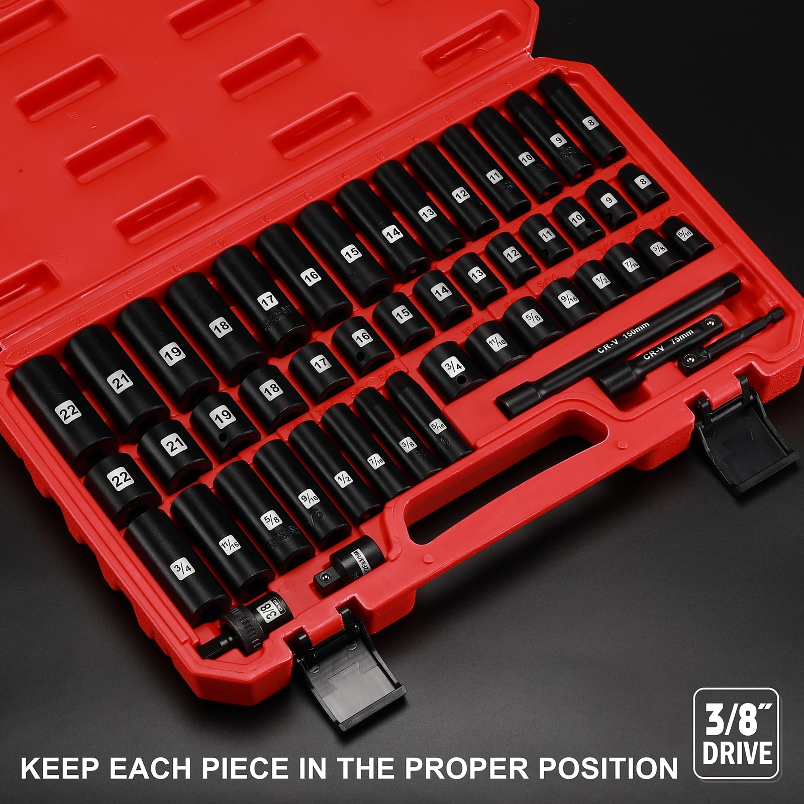 EMENTOL 49-Piece 3/8