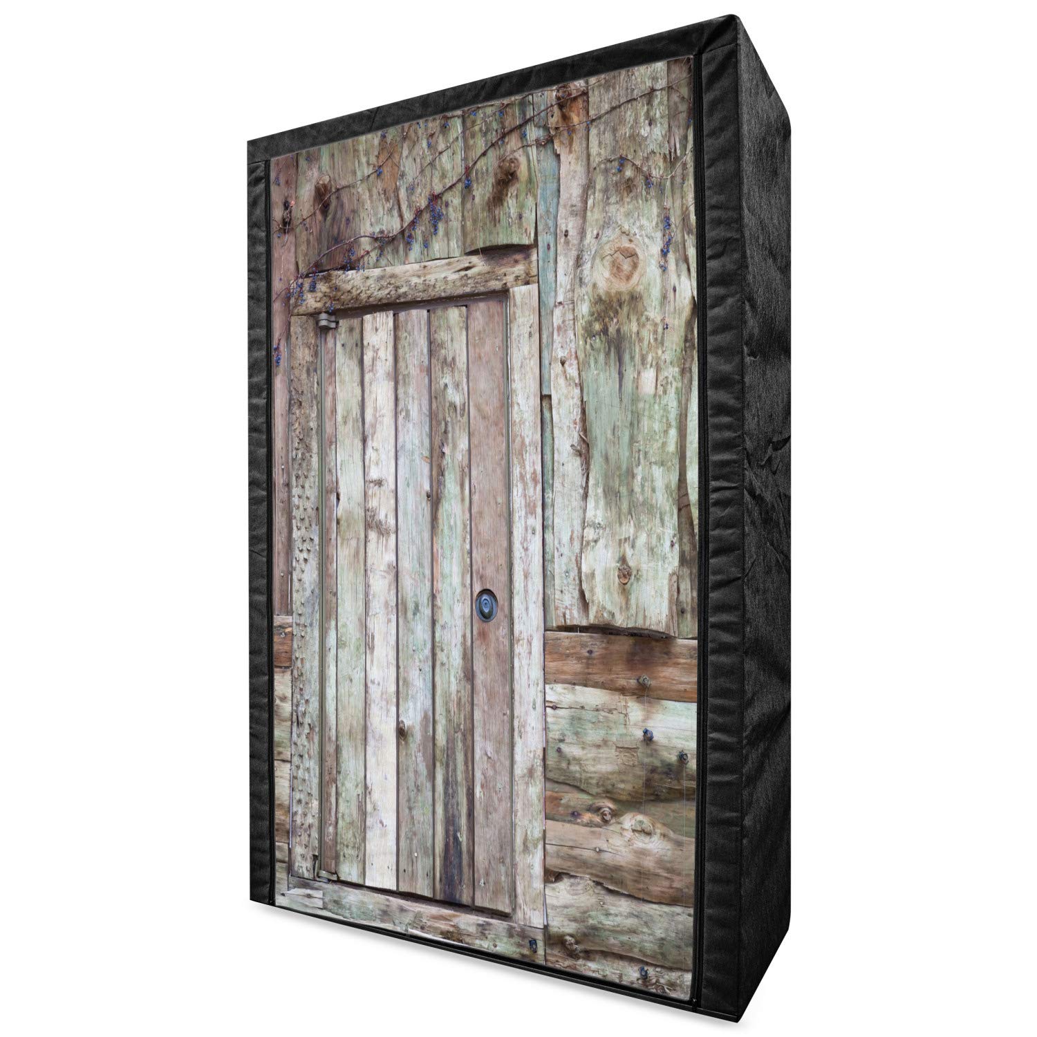 Ambesonne Rustic Portable Fabric Wardrobe - 42.5