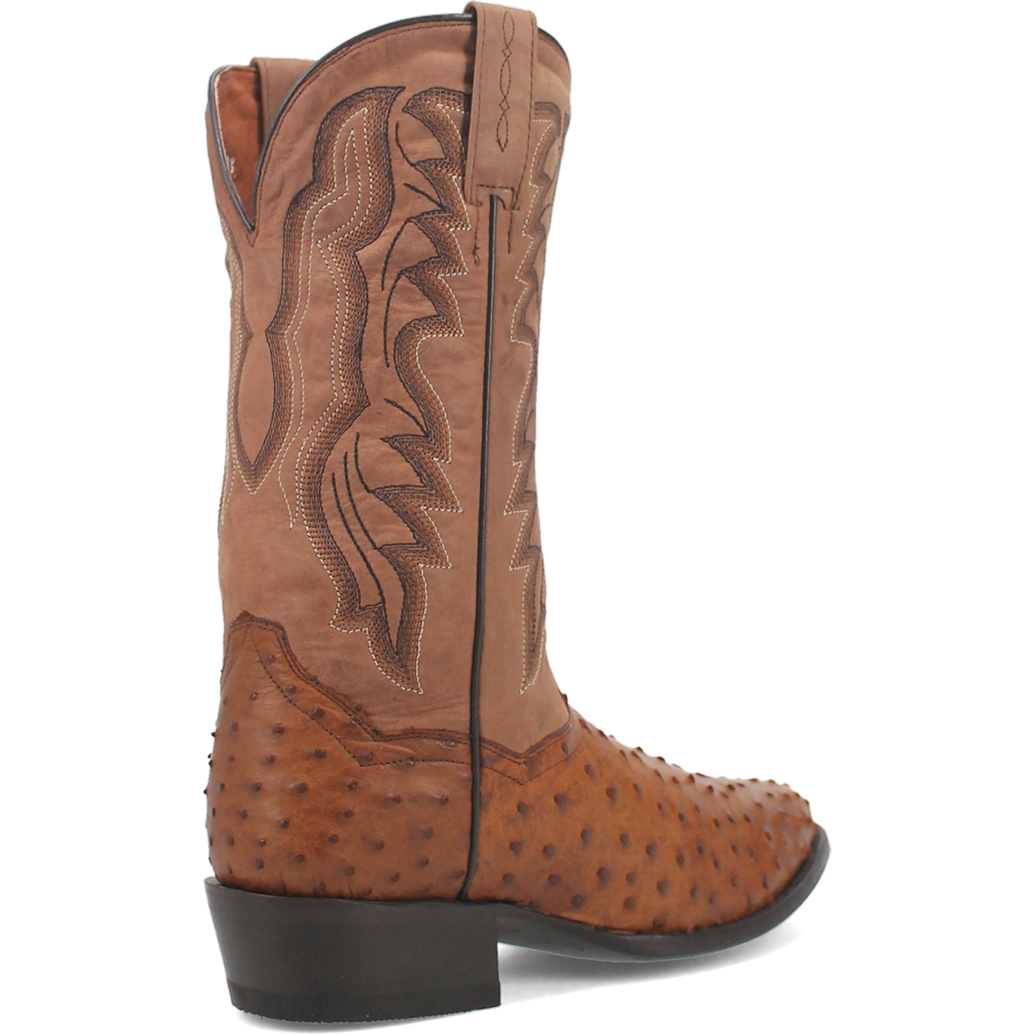 Premium Tempe Full Quill Ostrich Cowboy Boots for Men - Handcrafted Genuine Leather Western Boots for Riding, Rodeo & Country Fashion