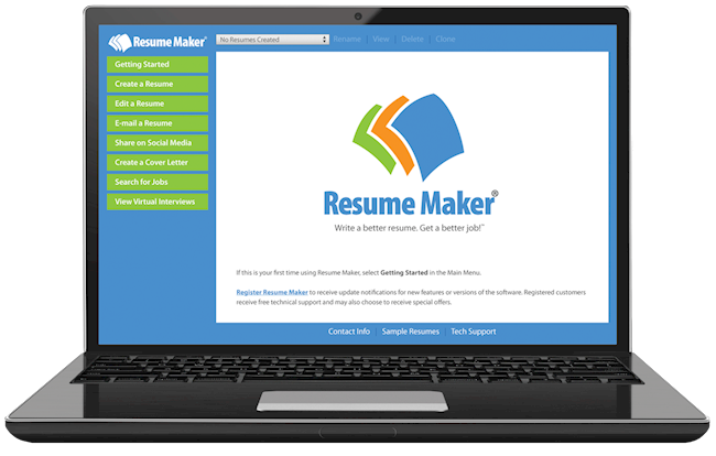 Professional Resume Maker Software for Windows - Easy Resume Builder & Template Creator | Perfect for Job Seekers, Students & Career Professionals