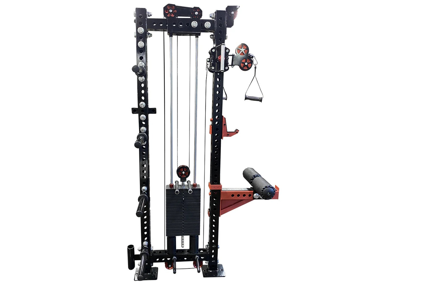 Warrior 2.0 Cable Crossover Pulley System - Power Rack Gym Equipment for Home & Commercial Use - Strength Training Machine for Full Body Workouts - Perfect for Weight Lifting, CrossFit & Functional Fitness