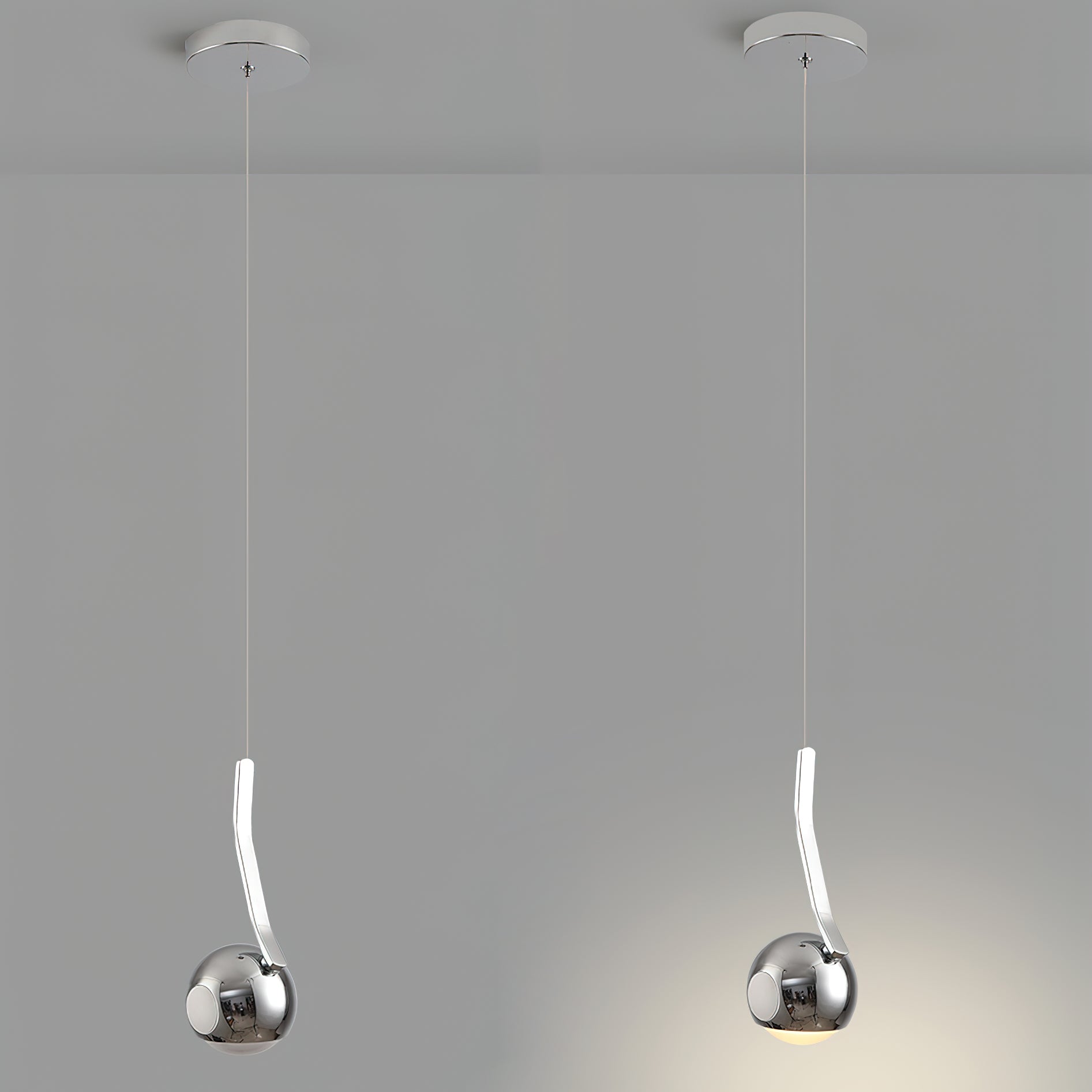 Chalfis Modern Pendant Light - Elegant Hanging Lamp for Kitchen Island, Dining Room, and Living Room Decor - Energy Efficient LED Lighting Fixture