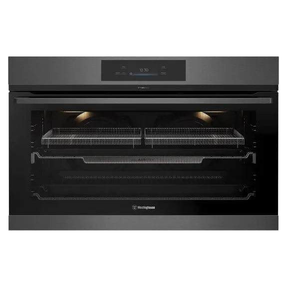 90cm Pyrolytic Oven with 14 Multi-Functions & AirFry Technology - WVEP917DSC Dark Stainless Steel | Perfect for Baking, Roasting & Healthy Air Frying in Modern Kitchens