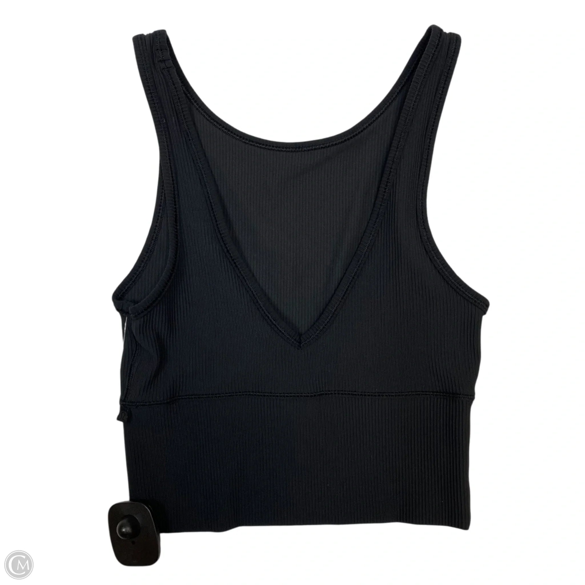 Lululemon Women's Black Athletic Sports Bra Size S - High Support Workout, Yoga & Running Top for Active Lifestyles