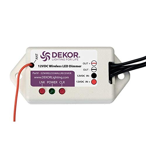 Smart WiFi Dimmer Switch Kit - Wireless Light Control with Remote & Wall Switch for Home, Bedroom, Living Room, Office - Compatible with Alexa & Google Assistant
