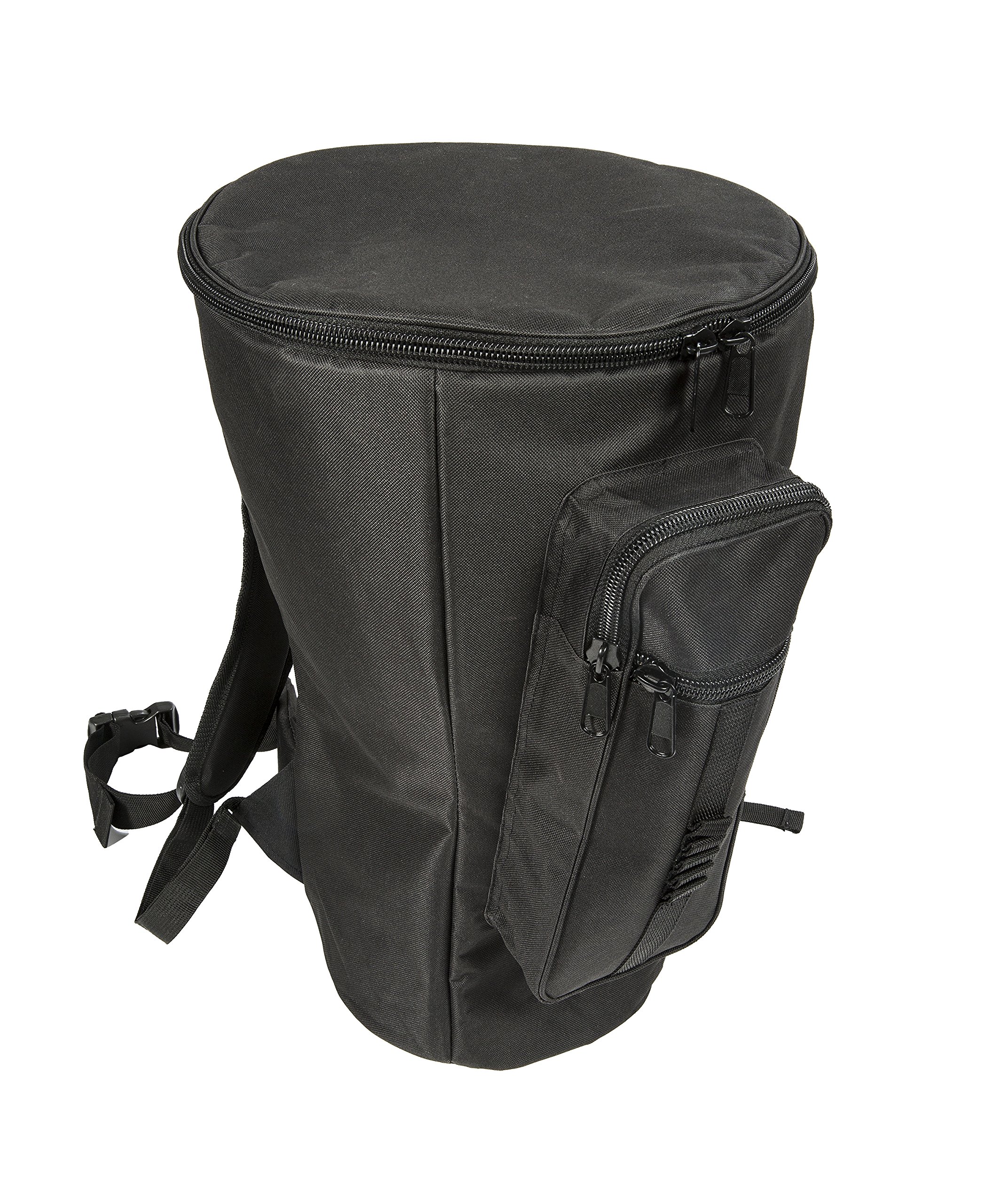 X8-HD-BAG-L Heavy Duty Djembe Bag Pro Gig Bag - Large Size Protective Carrying Case for Professional African Drum - Perfect for Travel, Performances & Storage