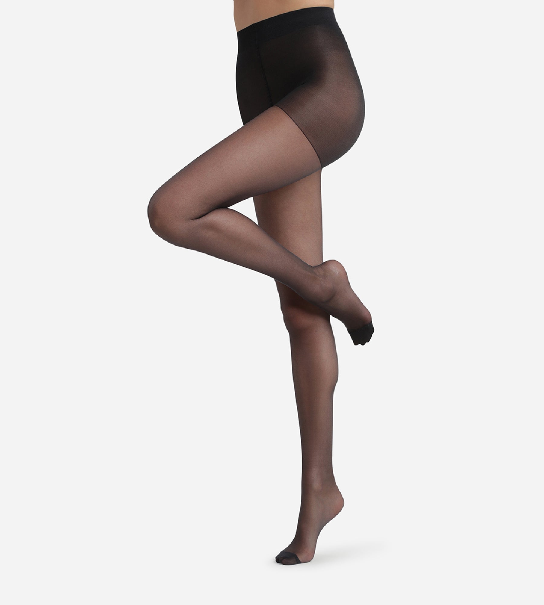 Black 22D Shaping Tights - Slimming & Comfortable Sheer Pantyhose for Women | Perfect for Work, Parties & Everyday Wear