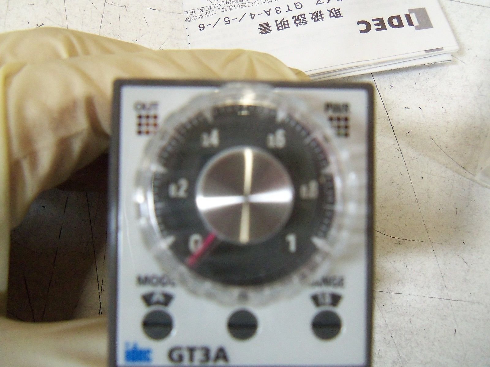 IDEC GT3A-6AF20 Digital Timer Relay 0.1S to 180HR - Industrial Automation, HVAC Control, and Electrical Equipment Timing Solution