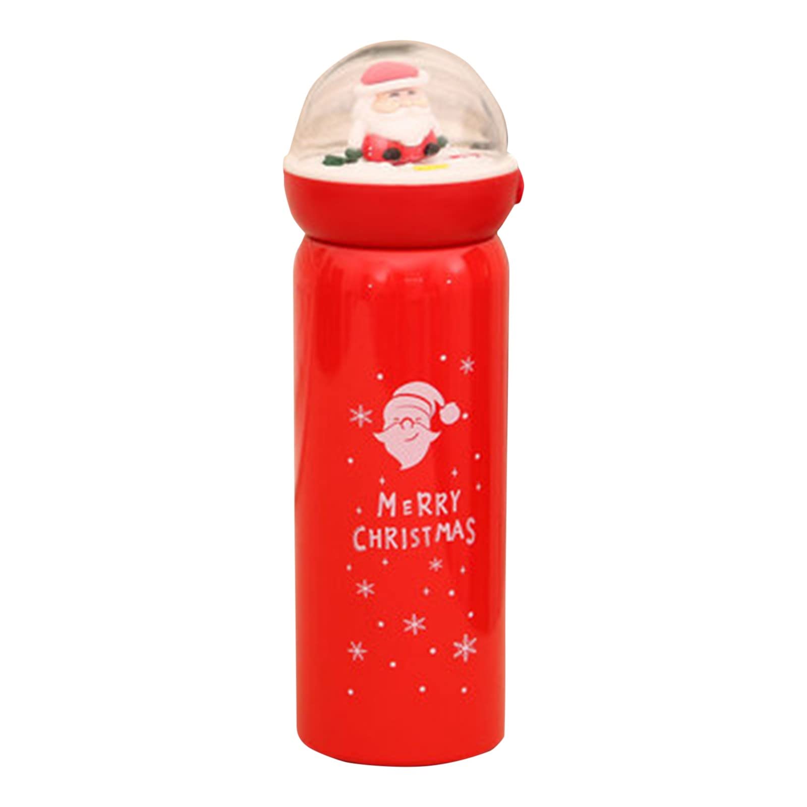 380ml Vacuum Insulated Stainless Steel Christmas Coffee Mug - Double Wall Thermal Travel Tumbler for Hot & Cold Drinks - Perfect for Holiday Gifts, Office Use & Outdoor Activities