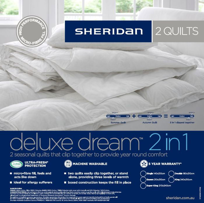Premium 2-in-1 Quilt & Doona Comforter Set - 150/200GSM All-Season Queen Size Bedding for Cozy Home & Hotel Use