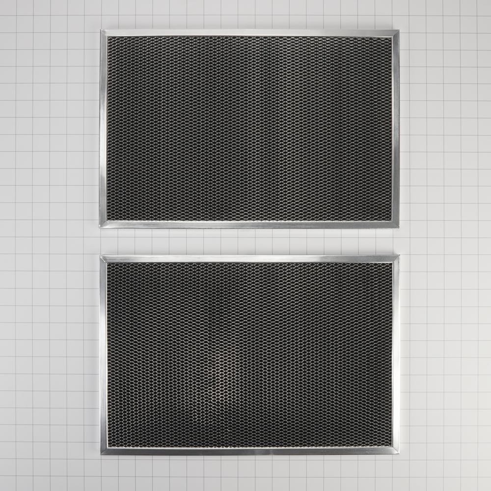 Amana W10386873 Range Hood Replacement Charcoal Filters - Compatible with Amana Range Hoods, Eliminates Odors & Grease - Perfect for Kitchen Ventilation & Air Purification