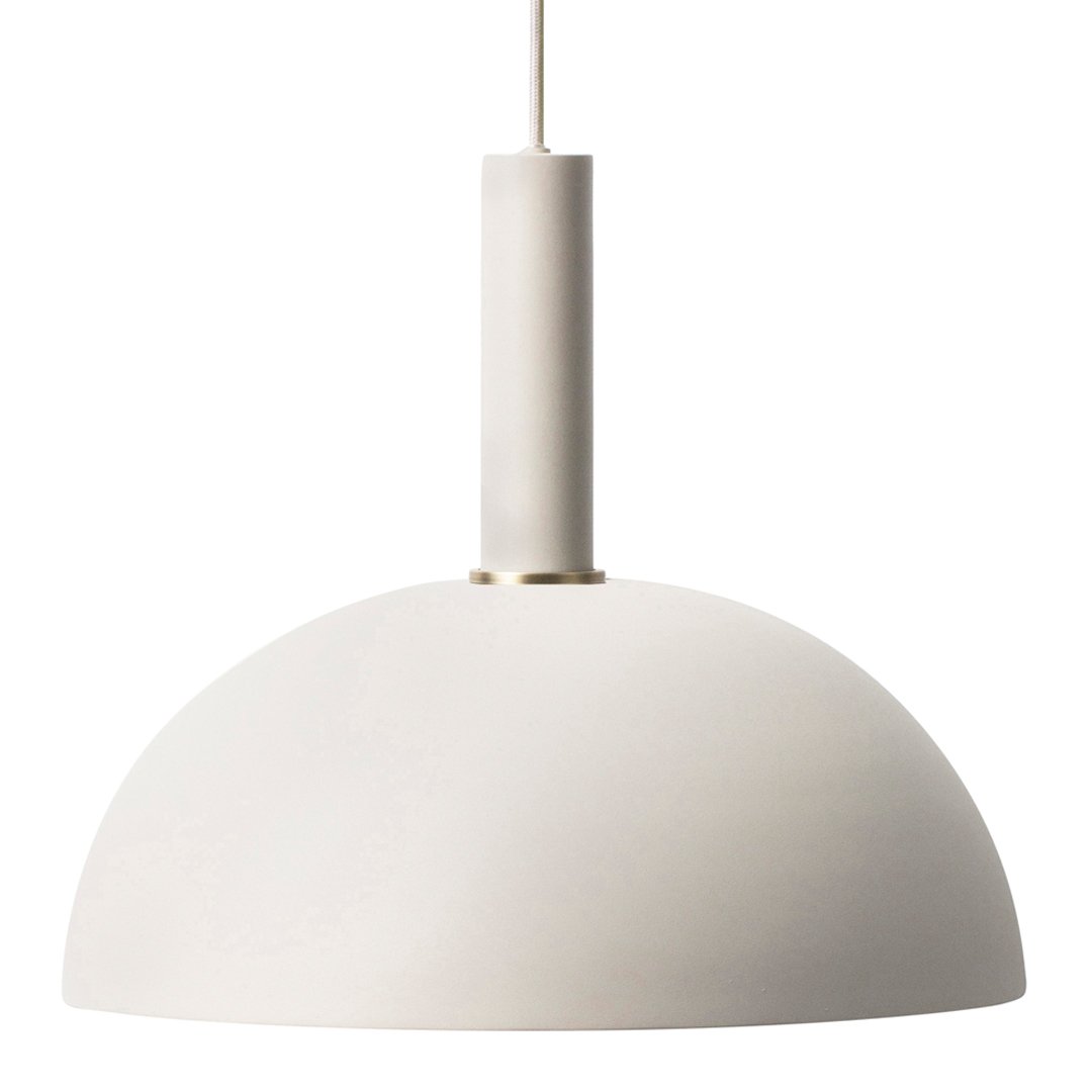Ferm Living Dome Shade Collect Lighting - Modern Pendant Light for Living Room, Bedroom, and Dining Area | Scandinavian Style Home Decor