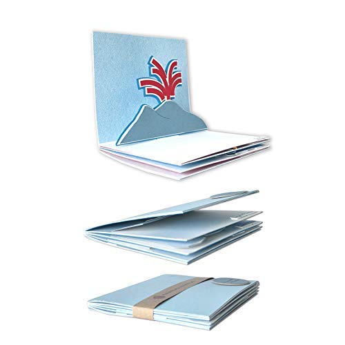 Napoli in Tasca - Handmade Pop-Up Postcard Collection - Iconic Naples Landmarks & Paper Art - Compact Travel Souvenir - Perfect for Gifts, Scrapbooking & Home Decor