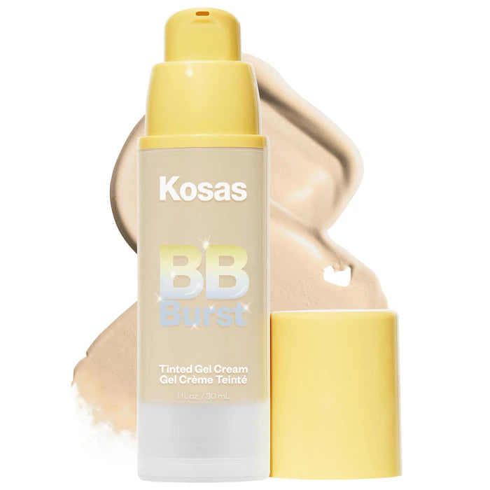 Kosas BB Burst™ Hydrating Tinted BB Cream with Copper Peptides - Lightweight, Buildable Coverage for Daily Wear & Flawless Skin | Perfect for Work, Date Night & Travel