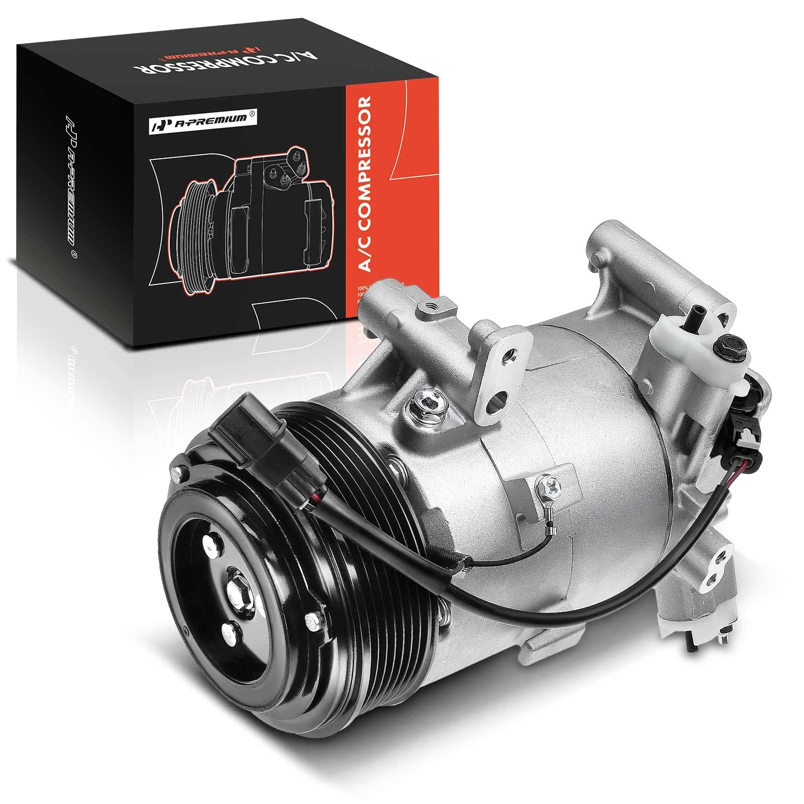Premium AC Compressor with Clutch for 2016-2021 Honda Civic 2.0L - Direct Fit Replacement Part - Keep Your Car Cool in Summer Heat