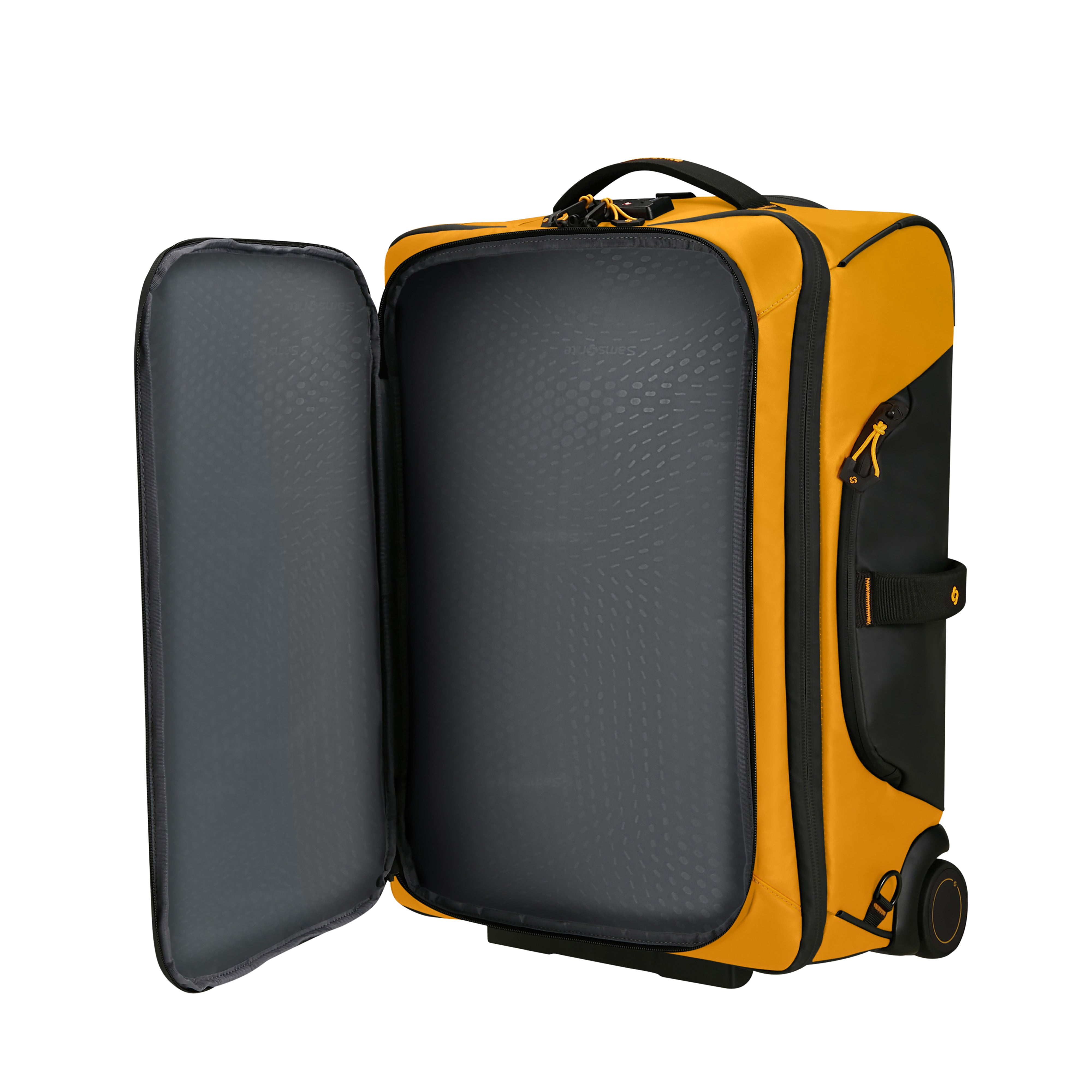 Samsonite Ecodiver 21.5 Inch Wheeled Duffle Backpack - Lightweight Carry-On Luggage for Travel, Gym & Weekend Getaways | Water-Resistant & Spacious Design