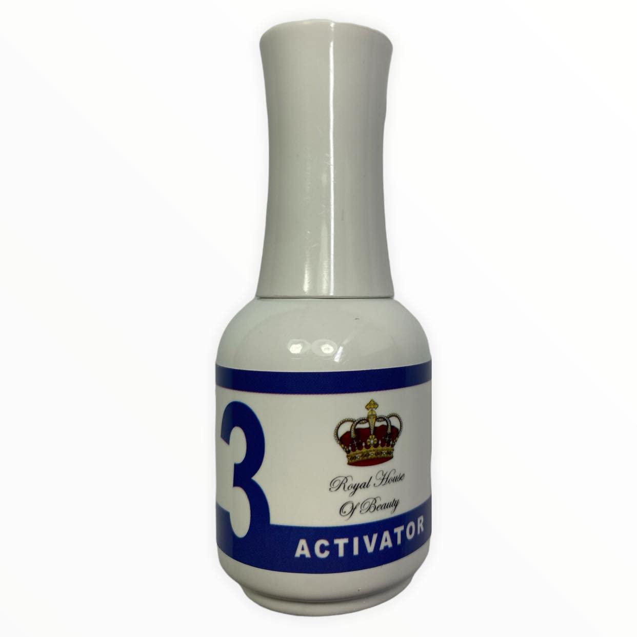 Dip Powder Liquid Trio Kit - Base Coat, Activator & Shiny Top Coat for Dip Powder Nails | No UV Lamp Needed | Perfect for DIY Manicures at Home & Salon Nail Art
