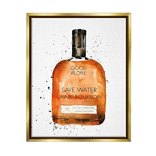 Gold Floater Framed