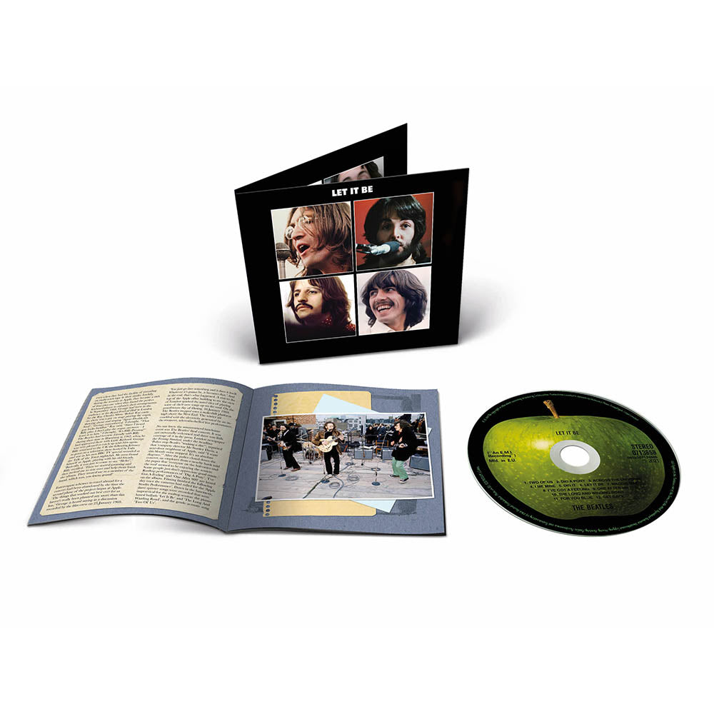 The Beatles 'Let It Be' Special Edition CD - Remastered Audio, Classic Album for Music Lovers | Perfect for Home Listening, Car Rides & Vinyl Collectors
