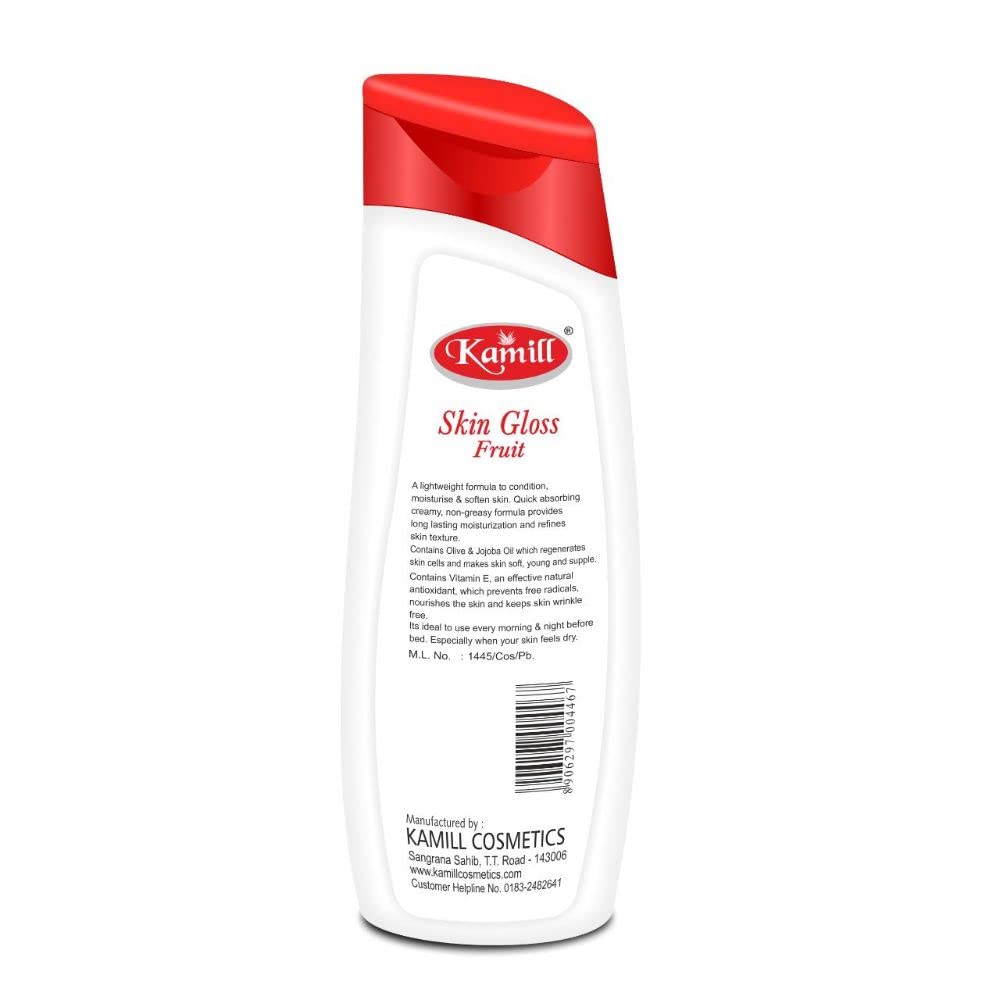 Kamill Fruit Non-Greasy Hand & Body Lotion with Vitamin E & Natural Extracts - 500ml Hydrating Moisturizer for Dry Skin - Perfect for Daily Use at Home, Office or Travel