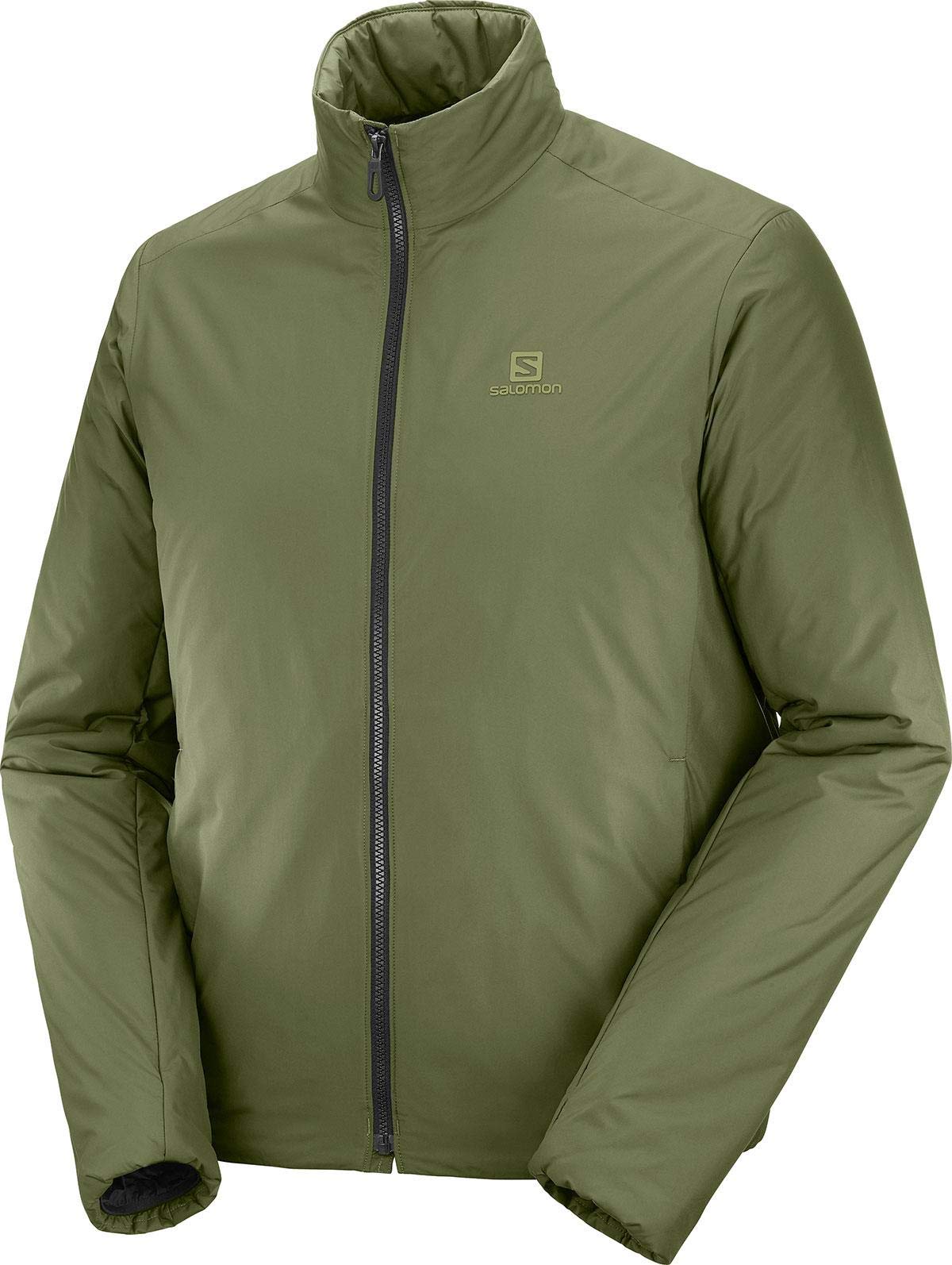 Salomon Men's Outrack Insulated Winter Jacket - Waterproof, Windproof & Lightweight for Hiking, Skiing & Outdoor Adventures