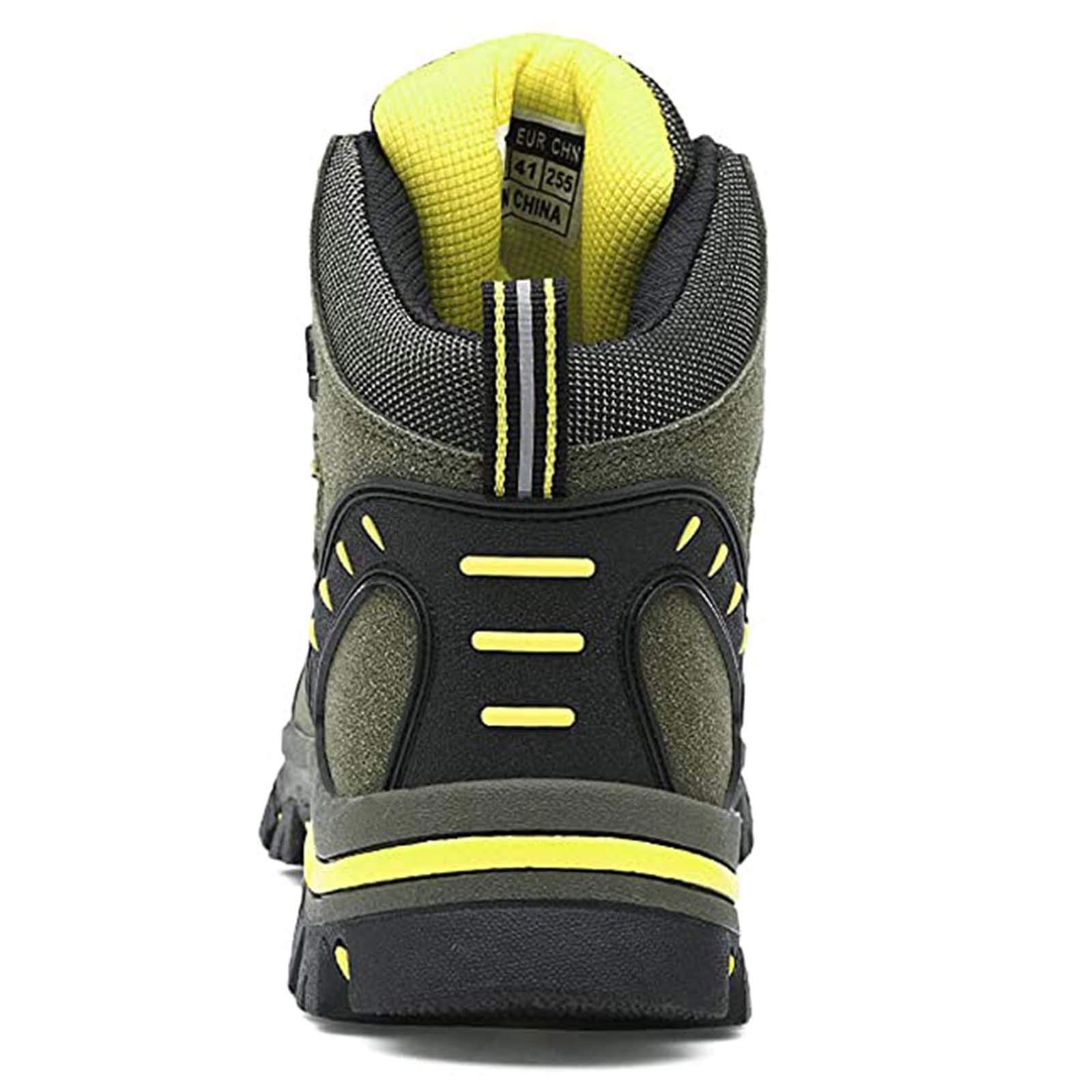 **LCpddajlspig Men's Lightweight Waterproof Hiking Boots - Non-Slip Winter Trekking Shoes for Outdoor, Mountain & Motorcycle Safety - Comfortable Wide Fit for Hiking & Camping Adventures**