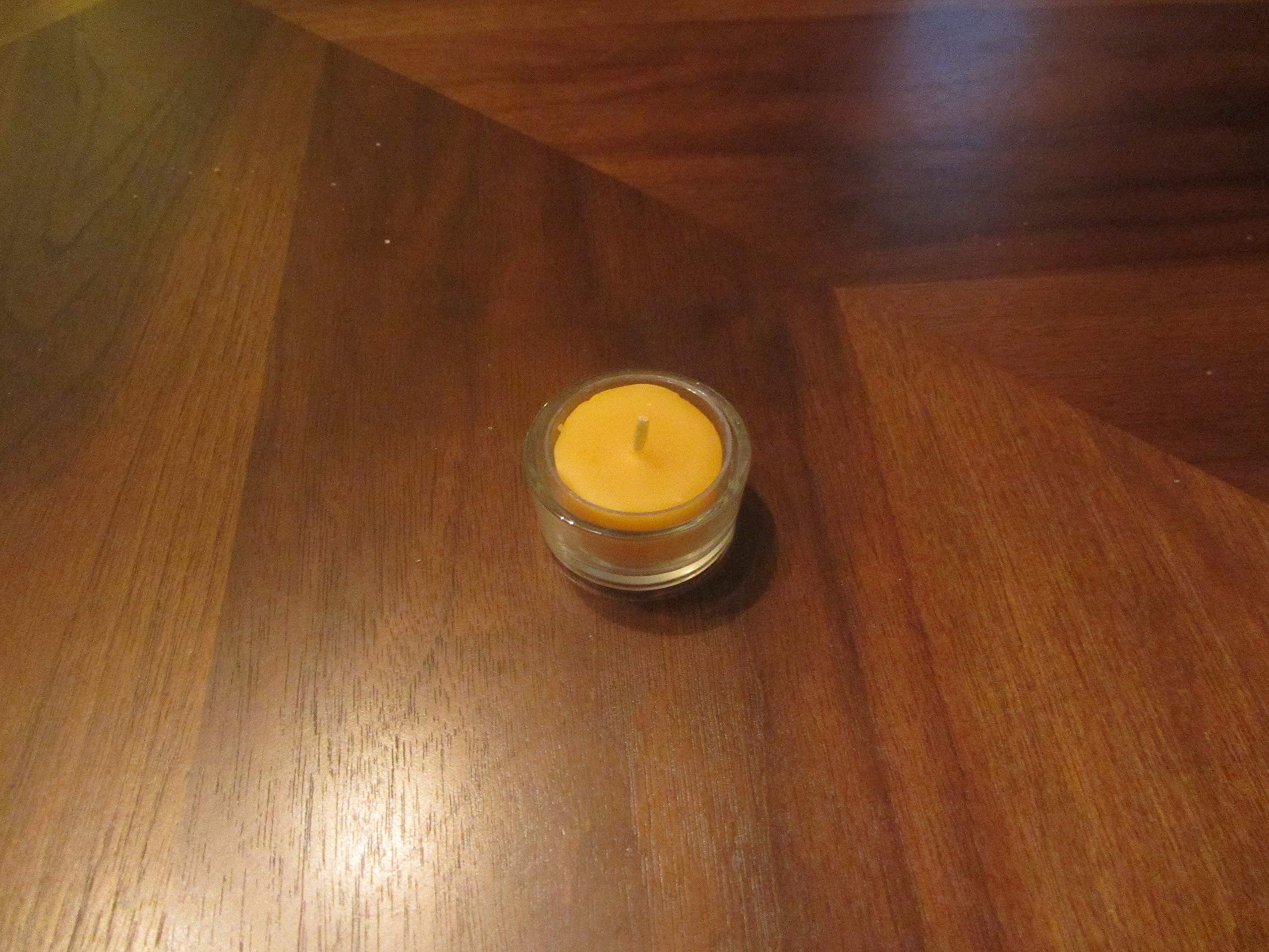 Premium Beeswax Candles Gift Set - 60 Tealights & 36 Votive Candles (2