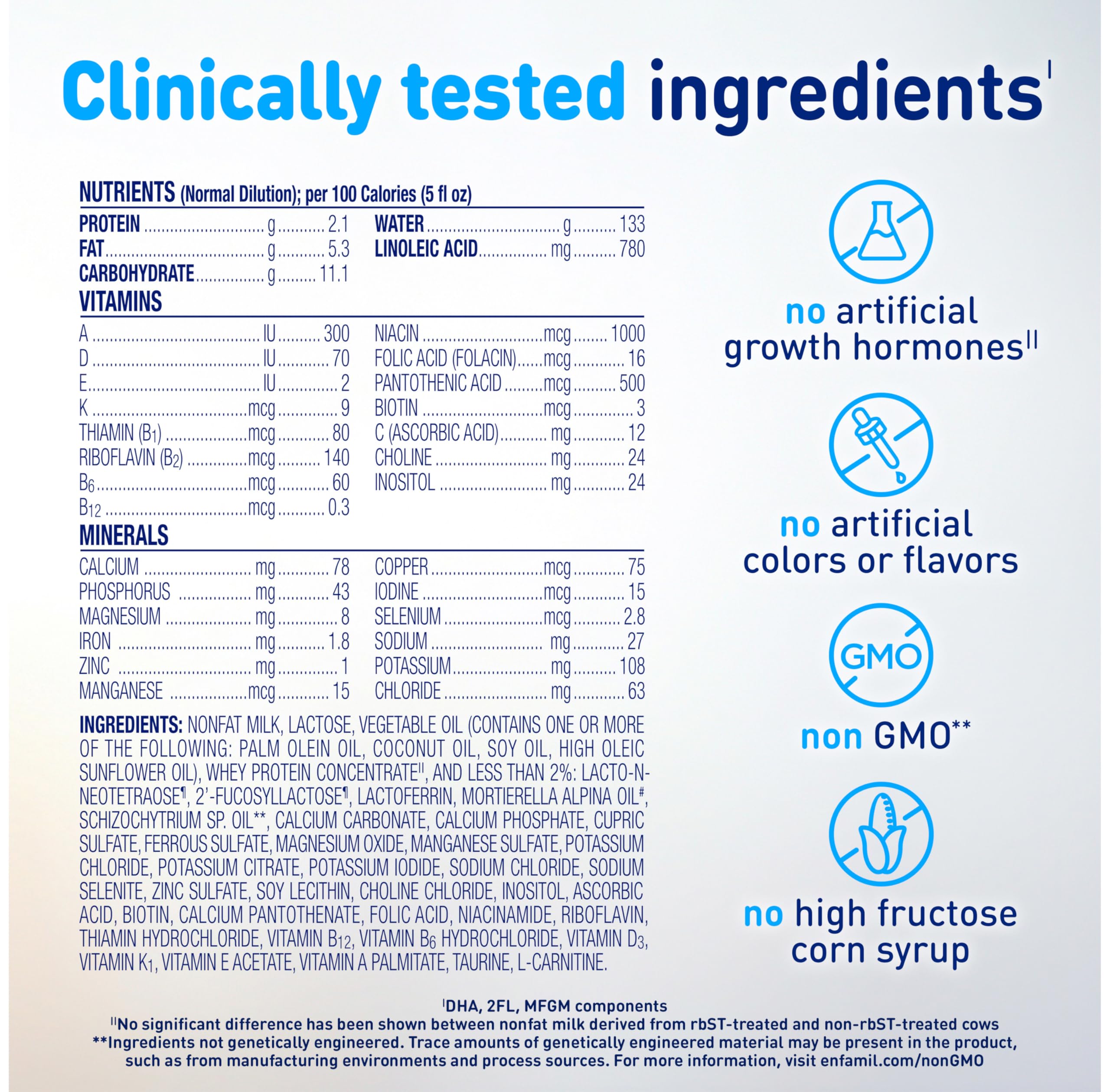 Enfamil Optimum Baby Formula - Closest to Breast Milk with Immune-Supporting Lactoferrin & Brain-Building DHA | 30 Oz (Pack of 4) | Ideal for Newborns & Infants, Perfect for Daycare & Travel Feeding